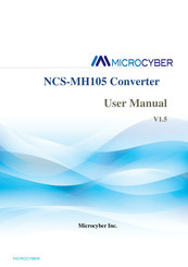 Microcyber NCS-MH105 User Manual
