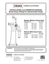 CRANE PUMPS & SYSTEMS 127312 Installation And Operation Manual