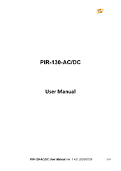 ICP DAS USA PIR-130-AC User Manual