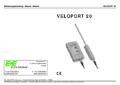 E+E Elektronik VELOPORT 20 Manual