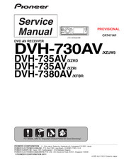 Pioneer DVH-730AV/XZUW5 Service Manual