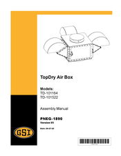 GSi TopDry TD-101522 Assembly Manual