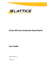 Lattice Certus-NX User Manual