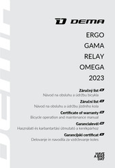 DEMA RELAY IB Operation And Maintenance Manual