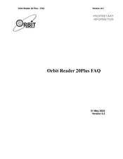 Orbit Reader 20 Plus Faq