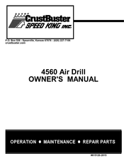CrustBuster 4560 Owner's Manual