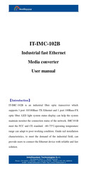 Intellisystem IT-IMC-102B User Manual