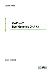 Bioneer ExiPrep K-3200-CB User Manual