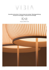 VIBIA Knit 7480 Assembly Instructions Manual