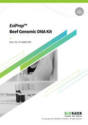 Bioneer ExiPrep K-3200-CB User Manual