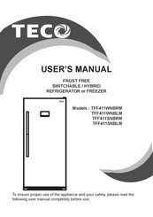 Teco TFF411WNBRM User Manual