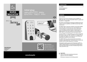 Burg Wächter secuENTRY easy ENTRY 7601 PIN Initial Setup Manual