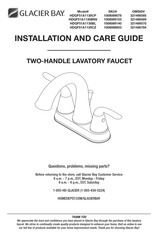 Glacier bay HDQF51A1130CP Installation And Care Manual