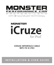 Monster iCruze MPC FX IC-FD3 Installation & User Manual