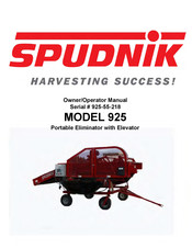 Spudnik 925 Owner's/Operator's Manual
