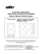 Summit CSD2B115E Owner's Manual