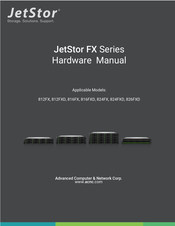 JetStor 824FXD Hardware Manual
