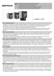gefran GTT 40/230 Manual
