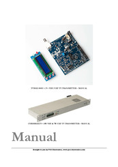 PCS Electronics TVMAX 8000U+ Manual