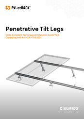 Clenergy PV-ezRACK SolarRoof Installation Manual