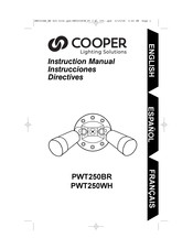 Cooper PWT250WH Instruction Manual