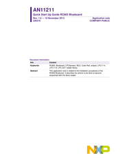 NXP Semiconductors AN11211 Quick Start Up Manual