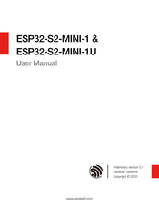 Espressif Systems ESP32-S2-MINI-1 User Manual