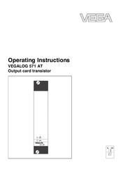 Vega VEGALOG 571 AT Operating Instructions Manual