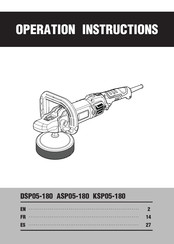 JIANGSU ASP05-180 Operation Instructions Manual