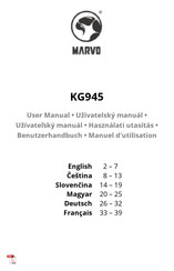 Marvo KG945 User Manual