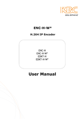 KBC EDKT-H-W Series User Manual