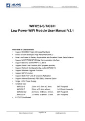MANNL ELEKTRONIK WIFI232-T User Manual