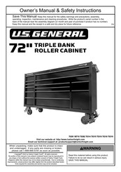 U.S. General 70382 Owner's Manual & Safety Instructions