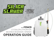 Flowzone SILICA SLAYER FZSACD Operation Manual
