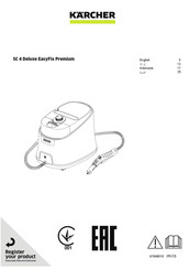 Kärcher SC 4 Deluxe EasyFix Premium Manual