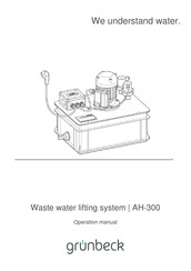 Grunbeck AH-300 Operation Manual
