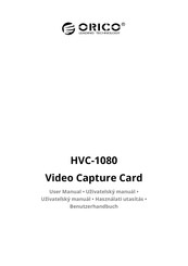 Orico HVC-1080 User Manual