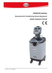 Wow COOLIUS 2700 BT Operator's Manual
