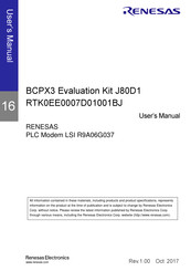 Renesas RTK0EE0007D01001BJ User Manual
