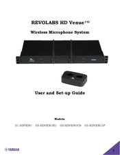 Yamaha Revolabs HD Venue 03-HDVENUCN User And Setup Manual