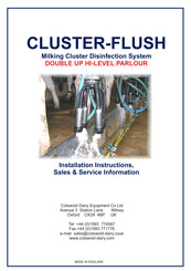COTSWOLD CLUSTER-FLUSH Installation Instructions Manual