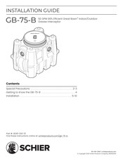 Schier GB-75-B Manuals | ManualsLib