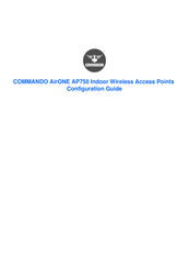 Commando AIR-AP750 Configuration Manual