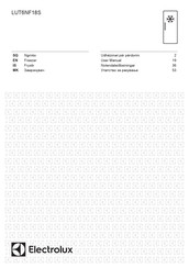Electrolux LUT6NF18S User Manual