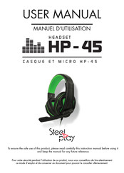 steelplay HP-45 User Manual