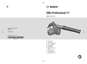 Bosch Professional 3 601 J80 4N4 Original Instructions Manual