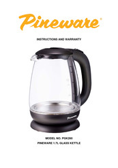 Pineware PGK260 Instructions And Warranty