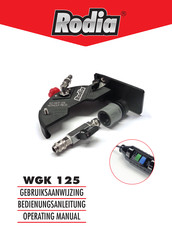 Rodia WGK 125 Operating Manual
