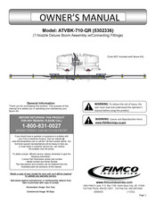 Fimco ATVBK-710-QR Owner's Manual