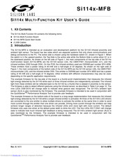 Silicon Laboratories Si114X User Manual